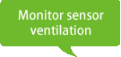 Monitor sensor ventilation