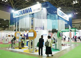 Yaskawa booth at 44th International Home Care & Rehabilitation Exhibition