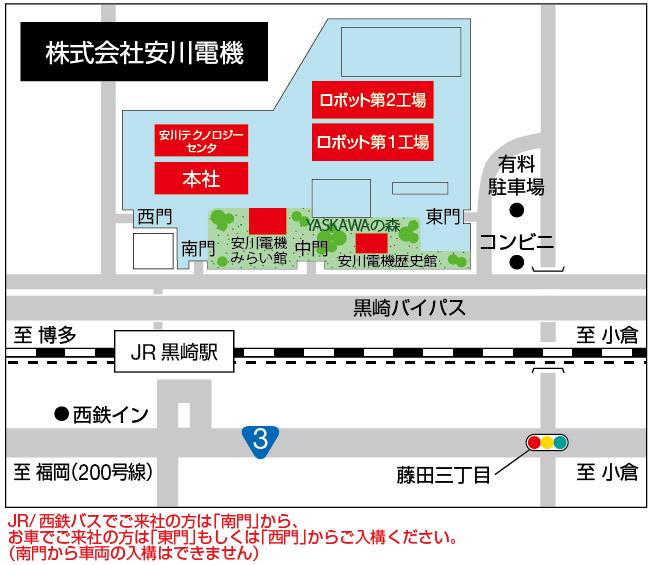 安川電機周辺図